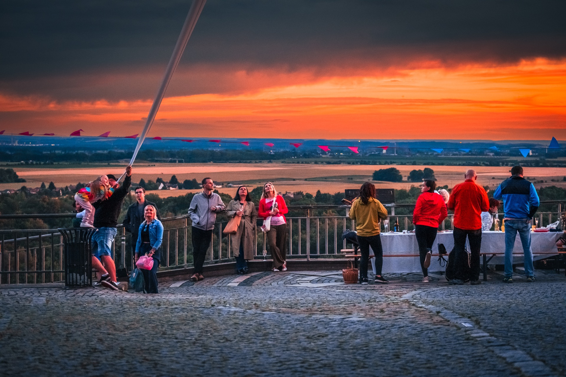 Photography 17 of project Tables above the Confluence/ Neighbors' Dinner in Mělník