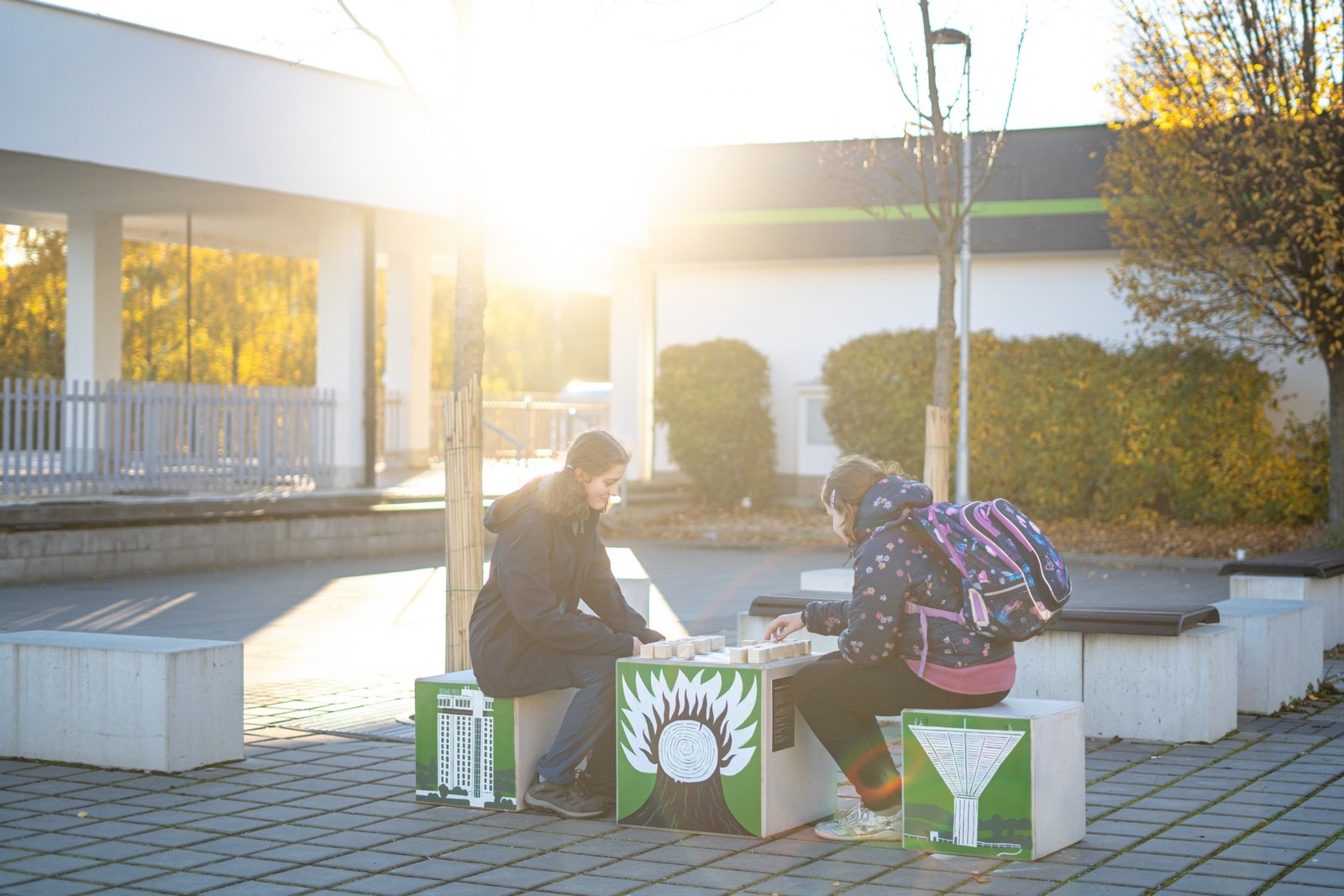 Fotografie 7 projektu Veřejné šachy s figurkami