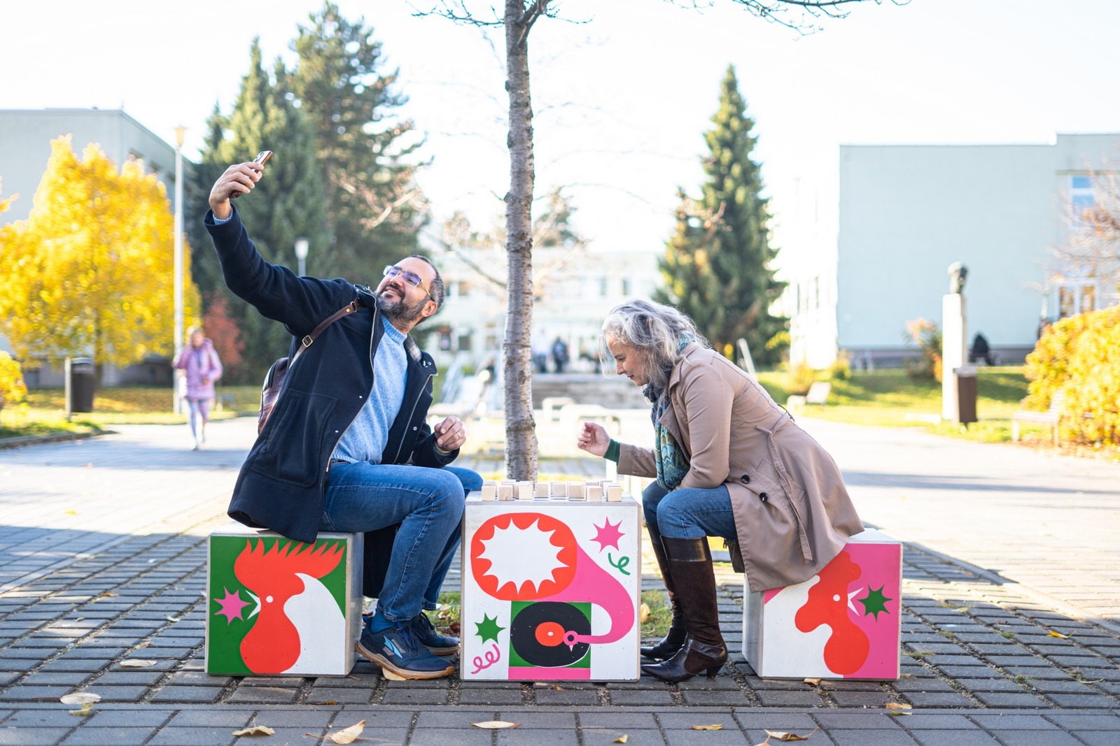 Fotografie 9 projektu Veřejné šachy s figurkami