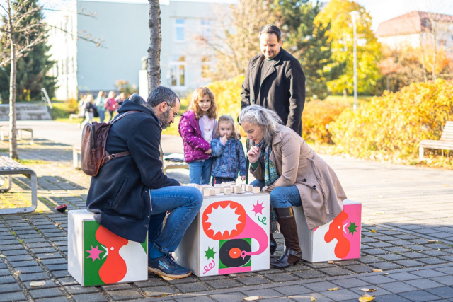 Hlavní fotografie projektu Veřejné šachy s figurkami